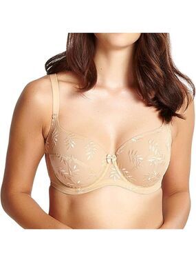 Panache Tango Balcony Bra Non-Padded,  Embroider 32E NWT